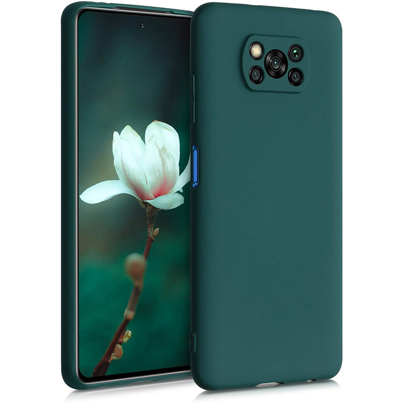 کاور مدل سیلیکونی ( داخل مخمل ) مناسب برای گوشی موبایل شیائومی Poco X3 / Poco X3 Pro / Poco X3 NFC