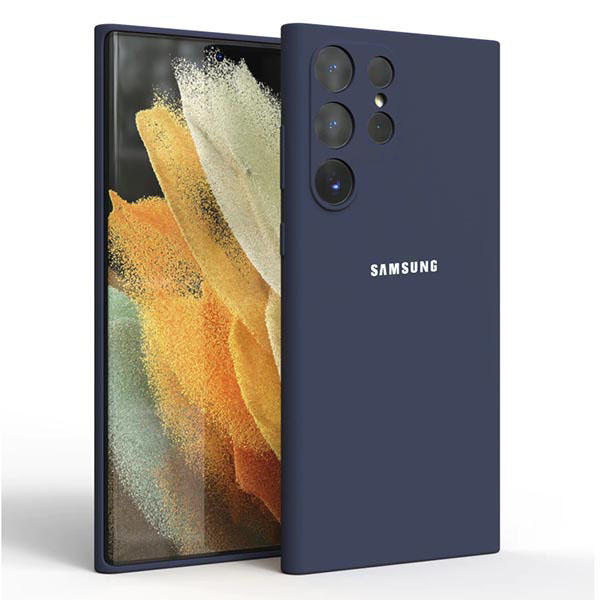کاور مدل سیلیکونی ( داخل مخمل ) مناسب برای گوشی موبایل سامسونگ S21 Ultra