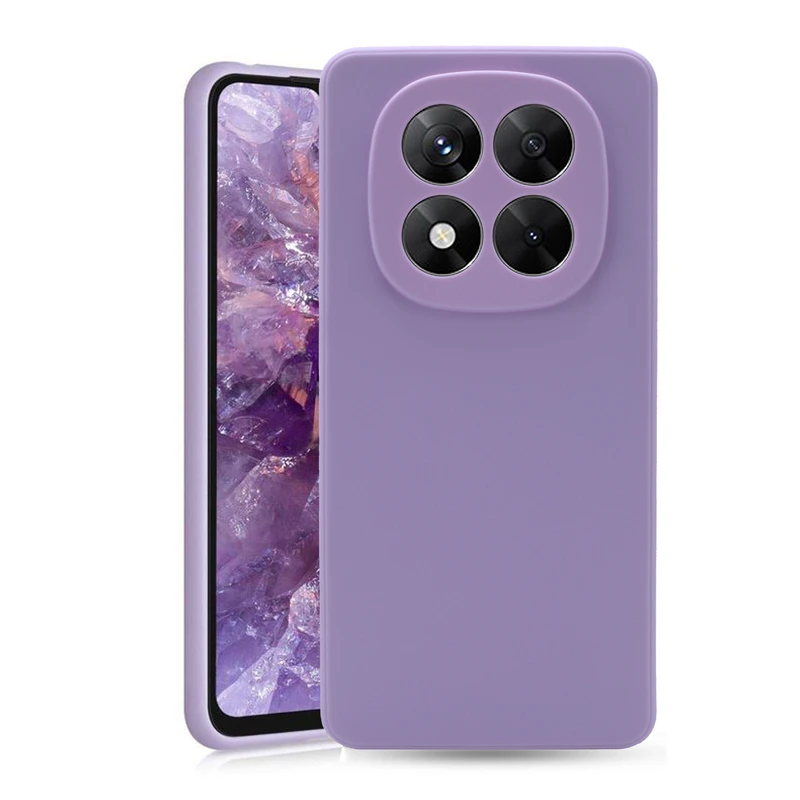 کاور مدل سیلیکونی ( داخل مخمل ) مناسب برای گوشی موبایل شیائومی Note 14 Pro Plus