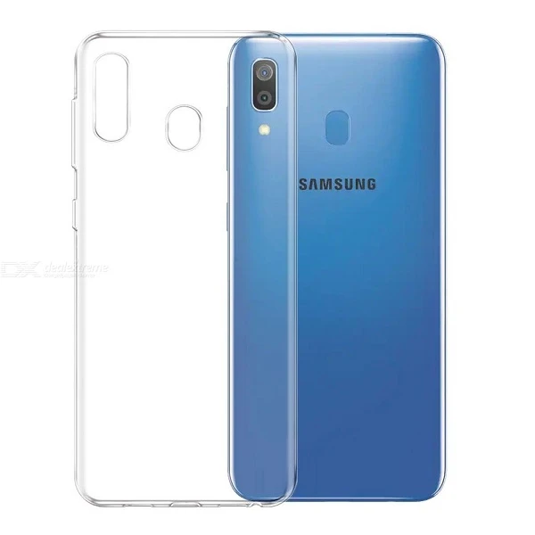 کاور مدل ژله ای  ( محافظ لنز دار ) مناسب برای گوشی موبایل سامسونگ Galaxy A20 / A30