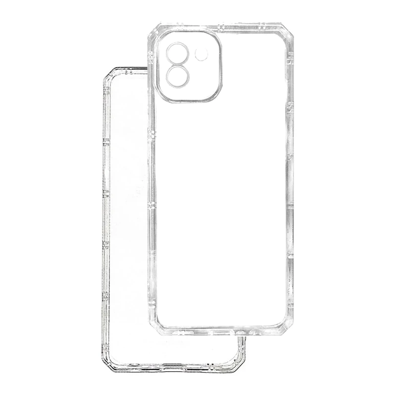 کاور موبایل سامسونگ Galaxy A03 مدل ژله ای  ( محافظ لنز دار )