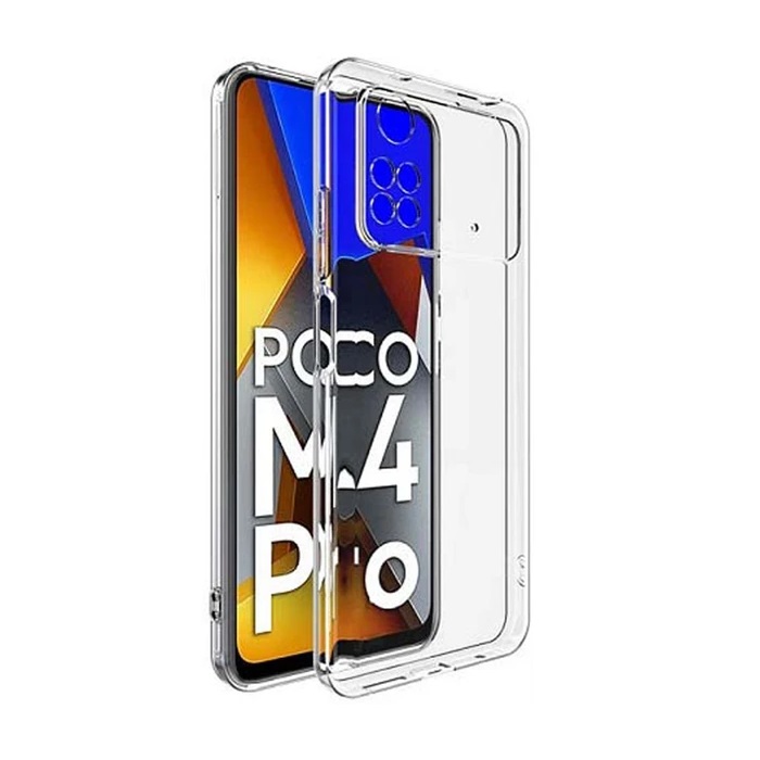 کاور موبایل شیائومی Poco M4 Pro 5G مدل ژله ای  ( محافظ لنز دار )