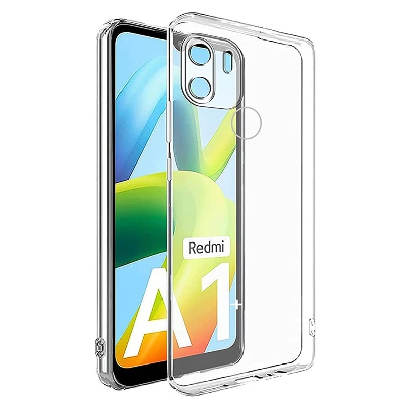 کاور مدل ژله ای  ( محافظ لنز دار ) مناسب برای گوشی موبایل شیائومی Redmi A1 Plus / A2 Plus
