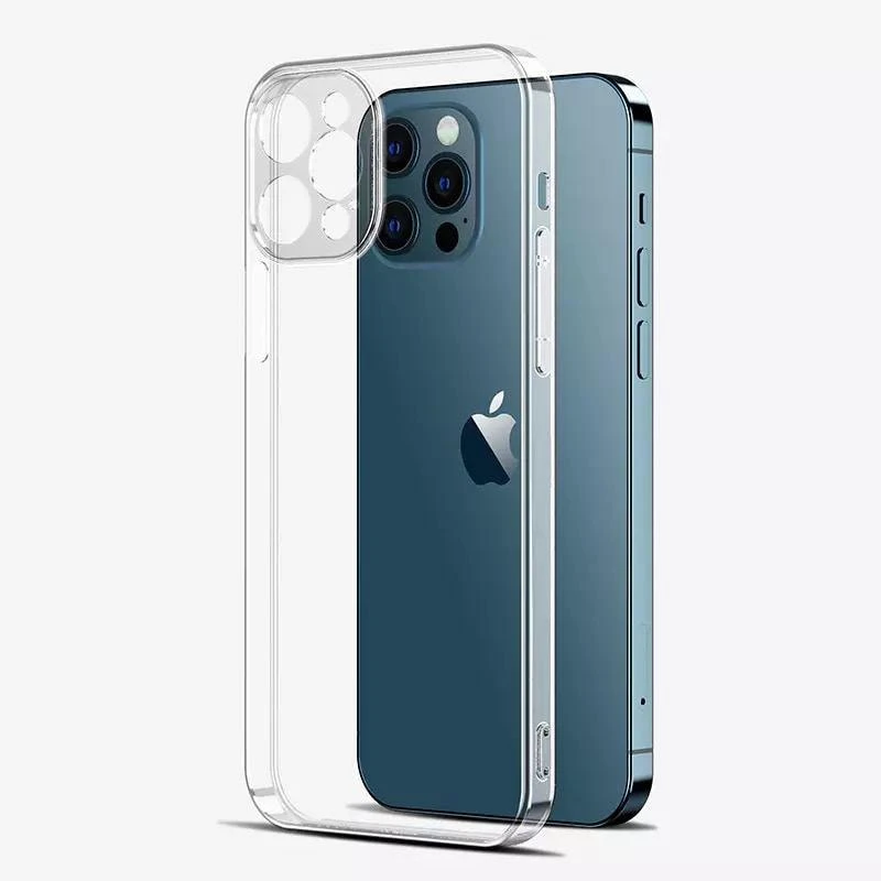 کاور موبایل اپل Iphone 13 ProMax مدل ژله ای  ( محافظ لنز دار )