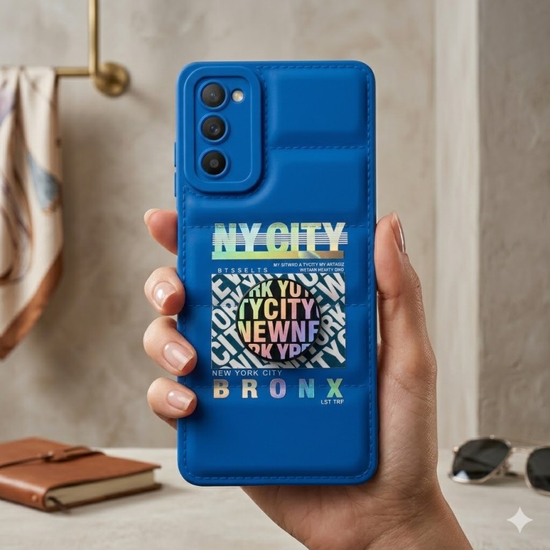 قاب پافر طرح‌دار سامسونگ Galaxy S20 FE - کد 104