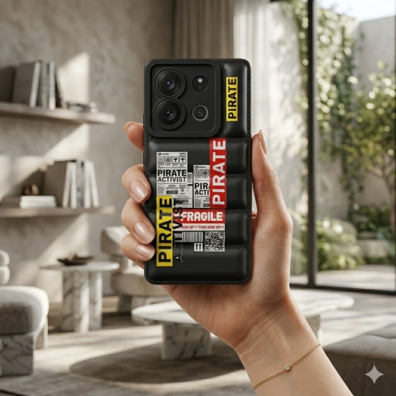 قاب پافر طرح‌دار شیائومی Poco X6 5G / Note 13 Pro 5G - کد 104