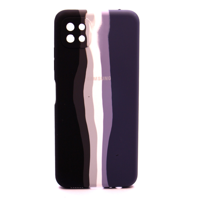 کاور طرح آبرنگی مدل سیلیکونی ( داخل مخمل ) مناسب برای گوشی موبایل سامسونگ   Galaxy A22 5G