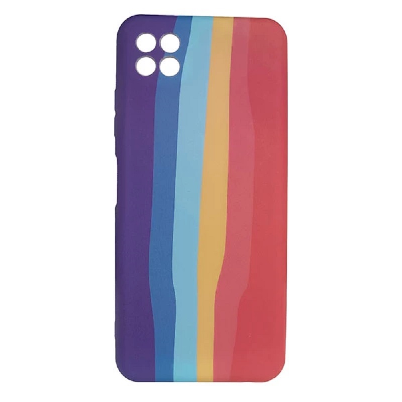 کاور طرح آبرنگی مدل سیلیکونی ( داخل مخمل ) مناسب برای گوشی موبایل سامسونگ   Galaxy A22 5G