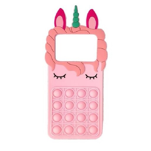 کاور طرح پاپتی تک شاخ یونیکورن مناسب برای گوشی موبایل شیائومی Poco M4 Pro 4G