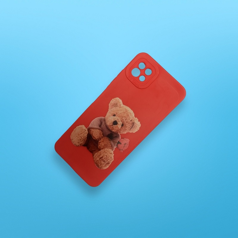 کاور مدل سیلیکونی طرحدار ( داخل مخمل ) مناسب برای گوشی موبایل سامسونگ   Galaxy A22 5G