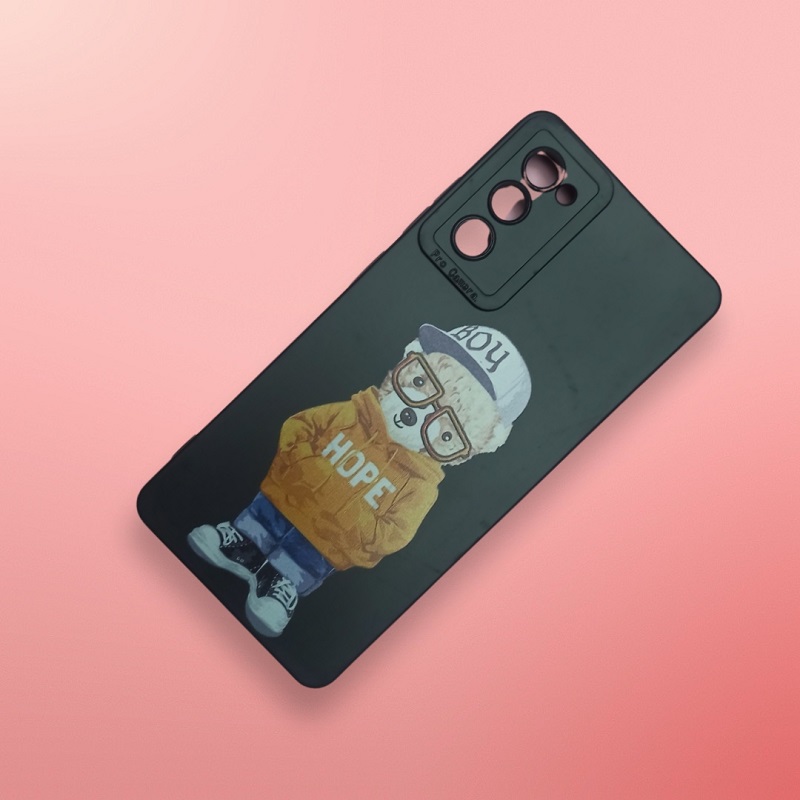 کاور مدل سیلیکونی طرحدار ( داخل مخمل ) مناسب برای گوشی موبایل سامسونگ Galaxy S20 FE