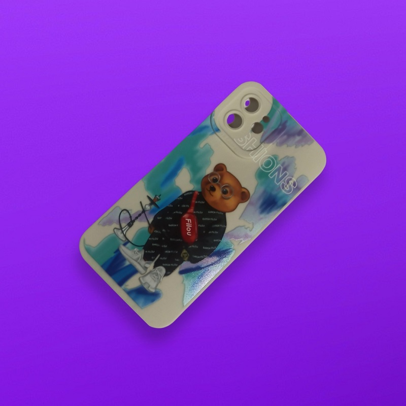 کاور مدل سیلیکونی طرحدار ( داخل مخمل ) مناسب برای گوشی موبایل اپل Iphone 11 Pro Max