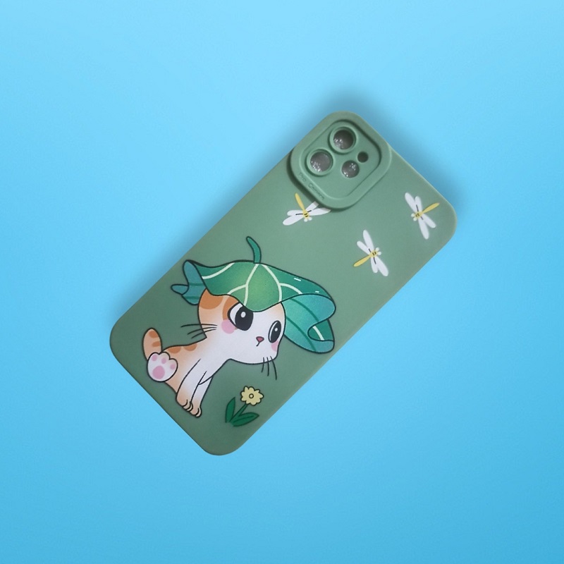 کاور مدل سیلیکونی طرحدار ( داخل مخمل ) مناسب برای گوشی موبایل اپل Iphone 11