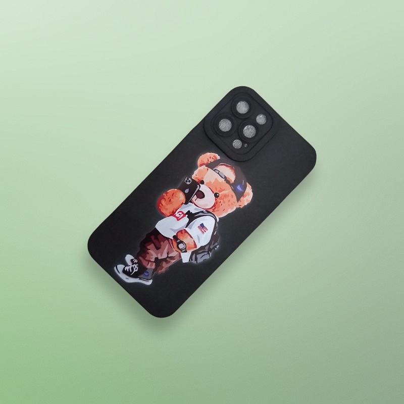 کاور مدل سیلیکونی طرحدار ( داخل مخمل ) مناسب برای گوشی موبایل اپل Iphone 12 Pro Max