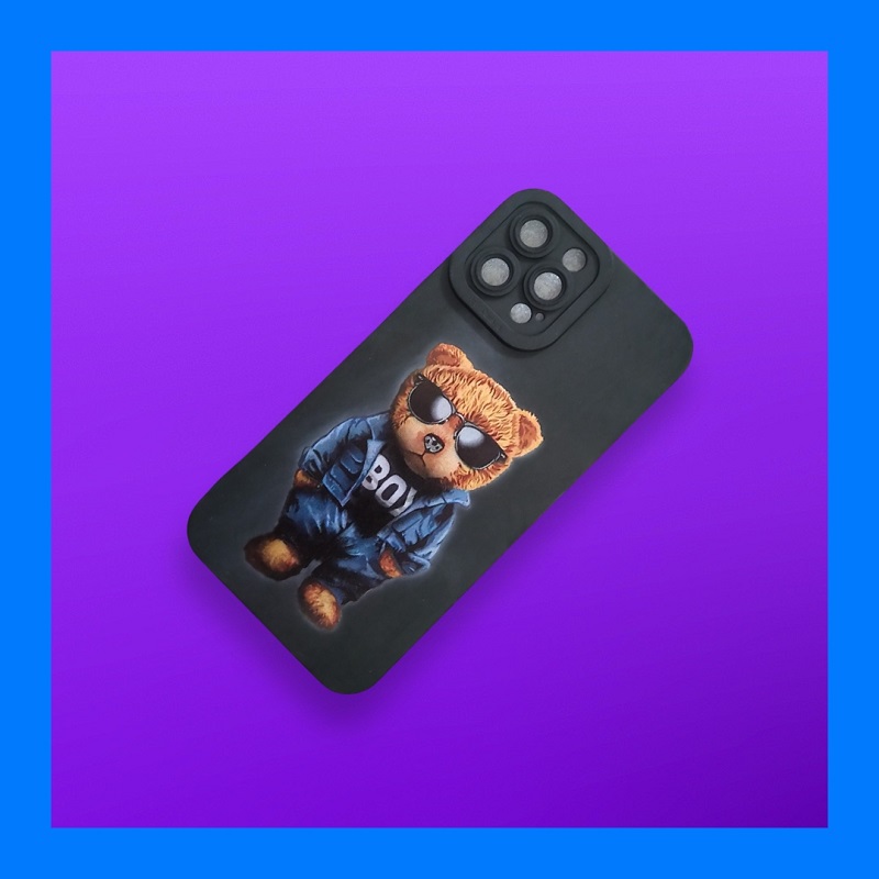 کاور مدل سیلیکونی طرحدار ( داخل مخمل ) مناسب برای گوشی موبایل اپل Iphone 12 Pro Max