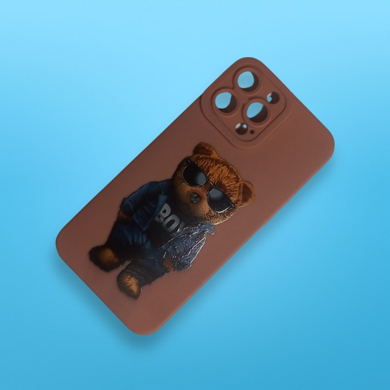 کاور مدل سیلیکونی طرحدار ( داخل مخمل ) مناسب برای گوشی موبایل اپل Iphone 12 Pro