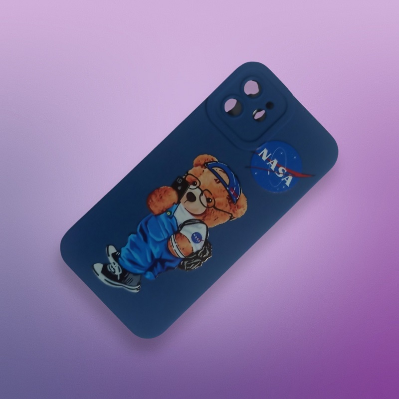 کاور مدل سیلیکونی طرحدار ( داخل مخمل ) مناسب برای گوشی موبایل اپل Iphone 12 Pro