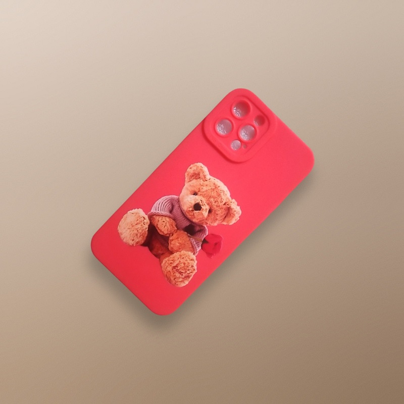 کاور مدل سیلیکونی طرحدار ( داخل مخمل ) مناسب برای گوشی موبایل اپل iphone 12 pro