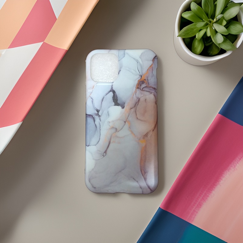 کاور مدل ماربل  ( سنگی ) مناسب برای گوشی موبایل اپل Iphone 12 Pro
