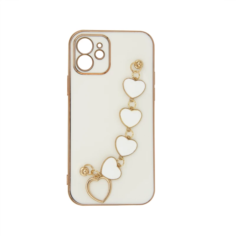 کاور مدل MyCase آویز دار قلبی مناسب برای گوشی موبایل اپل Iphone 12