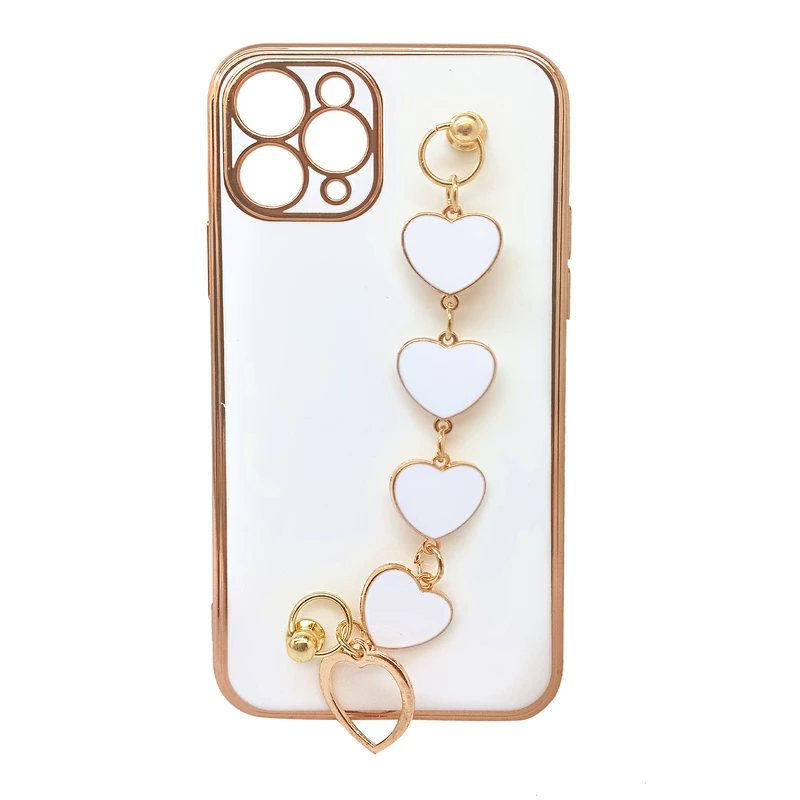 کاور مدل MyCase آویز دار قلبی مناسب برای گوشی موبایل اپل Iphone 12 ProMax