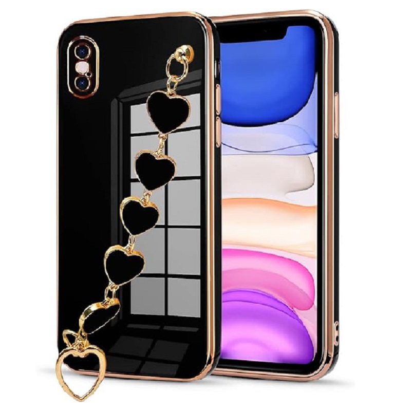 کاور مدل MyCase آویز دار قلبی مناسب برای گوشی موبایل اپل Iphone X / Iphone XS