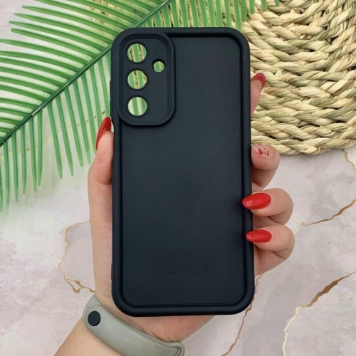 کاور مدل سولید Solid مناسب برای گوشی موبایل سامسونگ Galaxy A15 رنگ مشکی با بهترین کیفیت و بهترین قیمت