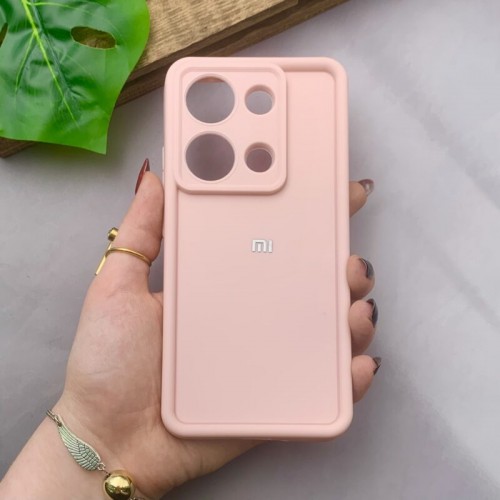 کاور مدل سولید Solid مناسب برای گوشی موبایل شیائومی شیائومی Poco M6 Pro 4G / Note 13 Pro 4G رنگ صورتی روشن با بهترین کیفیت و بهترین قیمت