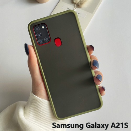 کاور مدل پشت مات مناسب برای گوشی موبایل سامسونگ Galaxy A21S