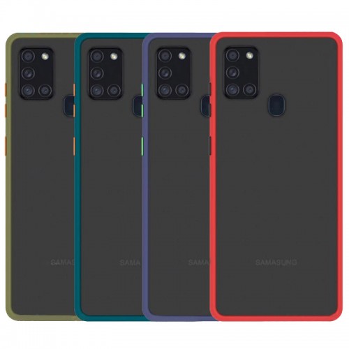 کاور مدل پشت مات مناسب برای گوشی موبایل سامسونگ Galaxy A21S