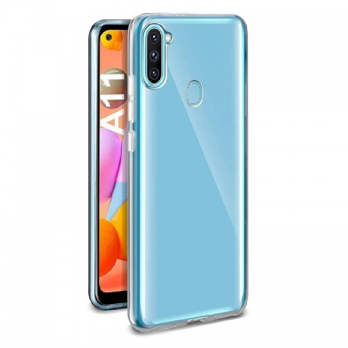 کاور مدل ژله ای ( محافظ لنز دار ) مناسب برای گوشی موبایل سامسونگ Galaxy A11 / M11
