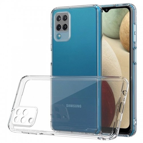کاور مدل ژله ای ( محافظ لنز دار ) مناسب برای گوشی موبایل سامسونگ Galaxy A12 4G /M12 / F12
