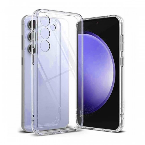 کاور مدل ژله ای ( محافظ لنز دار ) مناسب برای گوشی موبایل سامسونگ Galaxy S24 FE