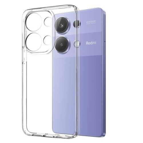 کاور مدل ژله ای ( محافظ لنز دار ) مناسب برای گوشی موبایل شیائومی Poco X6 5G / Note 13 Pro 5G