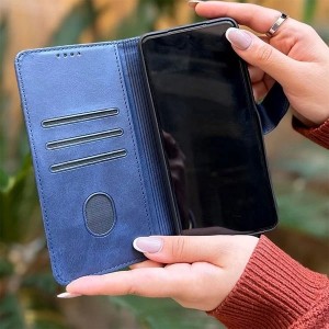 کیف کلاسوری مدل چرمی مناسب برای گوشی موبایل سامسونگ Galaxy A14 به همراه بند آویز