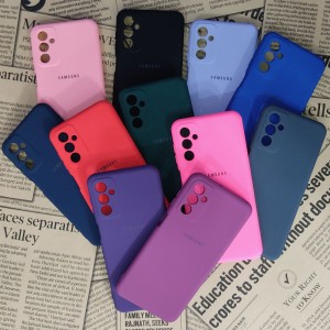 کاور مدل سیلیکونی ( داخل مخمل ) مناسب برای گوشی موبایل سامسونگ Galaxy M23