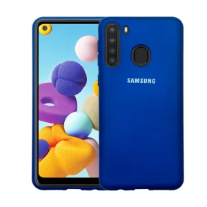کاور مدل سیلیکونی ( داخل مخمل ) مناسب برای گوشی موبایل سامسونگ Galaxy A21