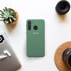 کاور مدل سیلیکونی ( داخل مخمل ) مناسب برای گوشی موبایل سامسونگ Galaxy A21