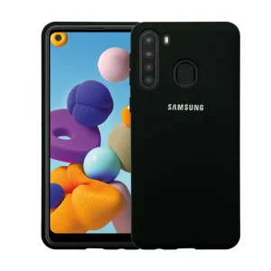 کاور مدل سیلیکونی ( داخل مخمل ) مناسب برای گوشی موبایل سامسونگ Galaxy A21