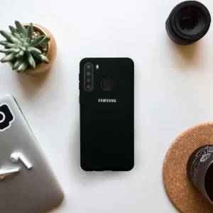 کاور مدل سیلیکونی ( داخل مخمل ) مناسب برای گوشی موبایل سامسونگ Galaxy A21