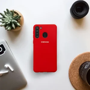 کاور مدل سیلیکونی ( داخل مخمل ) مناسب برای گوشی موبایل سامسونگ Galaxy A21