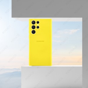 کاور مدل سیلیکونی ( داخل مخمل ) مناسب برای گوشی موبایل سامسونگ S21 Plus