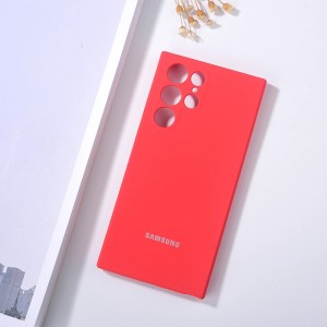 کاور مدل سیلیکونی ( داخل مخمل ) مناسب برای گوشی موبایل سامسونگ S21 Plus