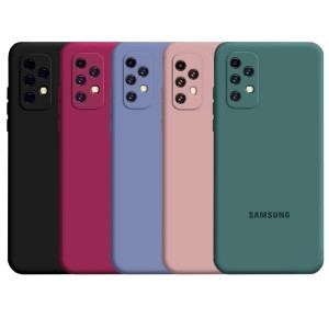 کاور مدل سیلیکونی ( داخل مخمل ) مناسب برای گوشی موبایل سامسونگ Galaxy A32 5G