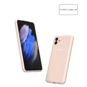 کاور مدل سیلیکونی ( داخل مخمل ) مناسب برای گوشی موبایل سامسونگ Galaxy A06