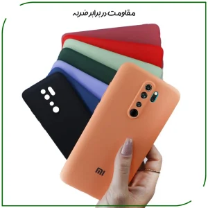کاور مدل سیلیکونی ( داخل مخمل ) مناسب برای گوشی موبایل شیائومی Note 8 Pro