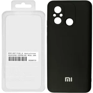 کاور مدل سیلیکونی ( داخل مخمل ) مناسب برای گوشی موبایل شیائومی Redmi 12C - Redmi 11A - Poco C55
