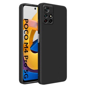 کاور مدل سیلیکونی ( داخل مخمل ) مناسب برای گوشی موبایل شیائومی Poco M4 Pro 5G