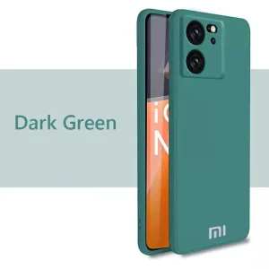 کاور مدل سیلیکونی ( داخل مخمل ) مناسب برای گوشی موبایل شیائومی MI 13T Pro / MI 13T