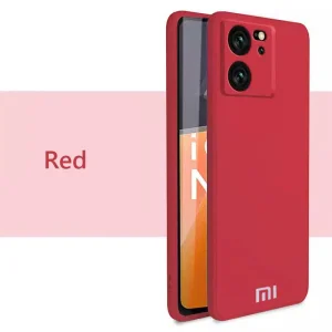 کاور مدل سیلیکونی ( داخل مخمل ) مناسب برای گوشی موبایل شیائومی MI 13T Pro / MI 13T